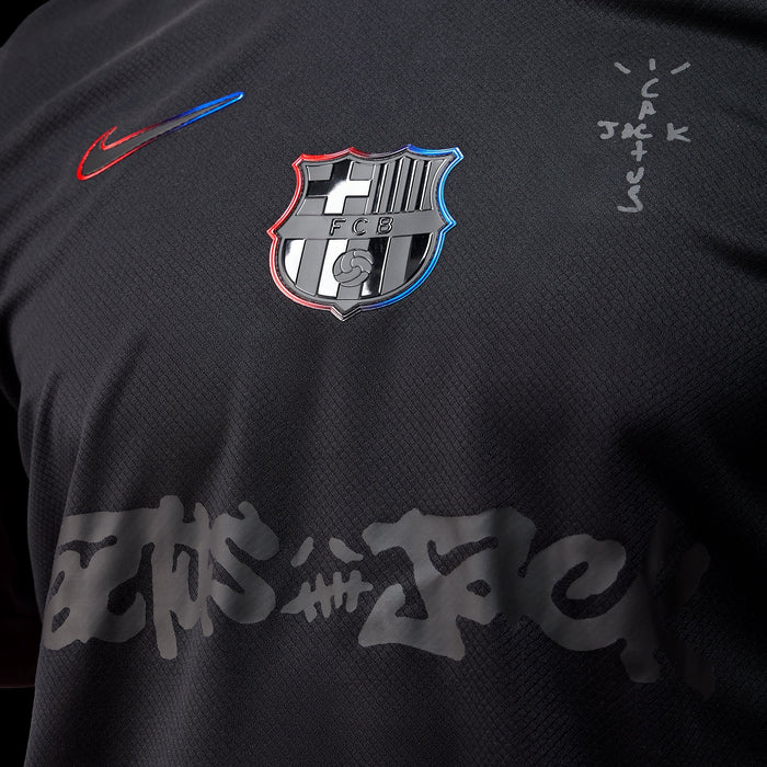 Camisa do Barcelona + TRAVIS SCOTT 2024/25 Away