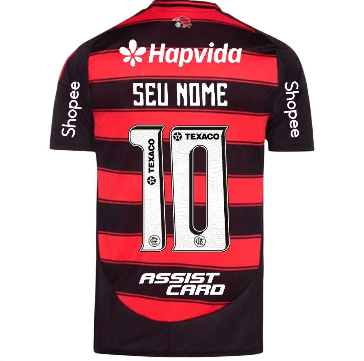 Camisa Flamengo Home + Patrocínios 2025/2026