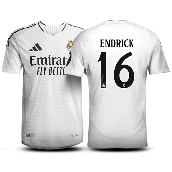 Camisa do Real Madrid 2024/25 Home – Endrick#16