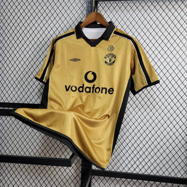 Camisa Manchester United Retro DUPLA FACE - 2001/2002