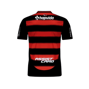 Camisa do Flamengo Home + Patrocinios + Patch Libertadores - 2025/2026