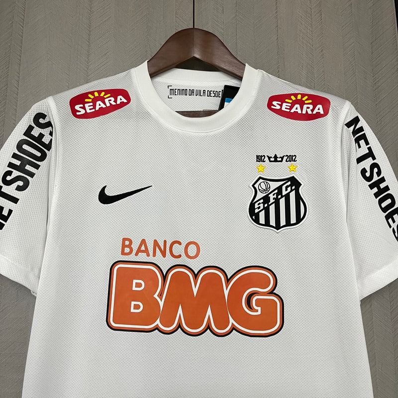 Camisa Santos Retrô Home 2011/12 Nike Torcedor Masculina