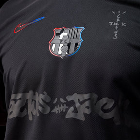 Camisa do Barcelona + TRAVIS SCOTT 2024/25 Away