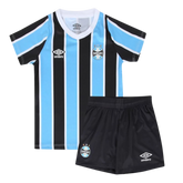 Kit Grêmio Infantil I 24/25 Torcedor Umbro - Azul+Preto