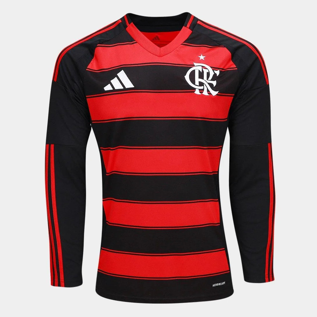 Camisa do Flamengo  Manga Longa Home - 2025/2026