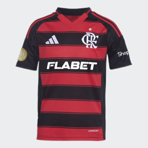 Camisa Flamengo Home + Patrocínios 2025/2026
