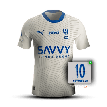 Camisa do Al Hilal 2024/25 Away – Neymar #10