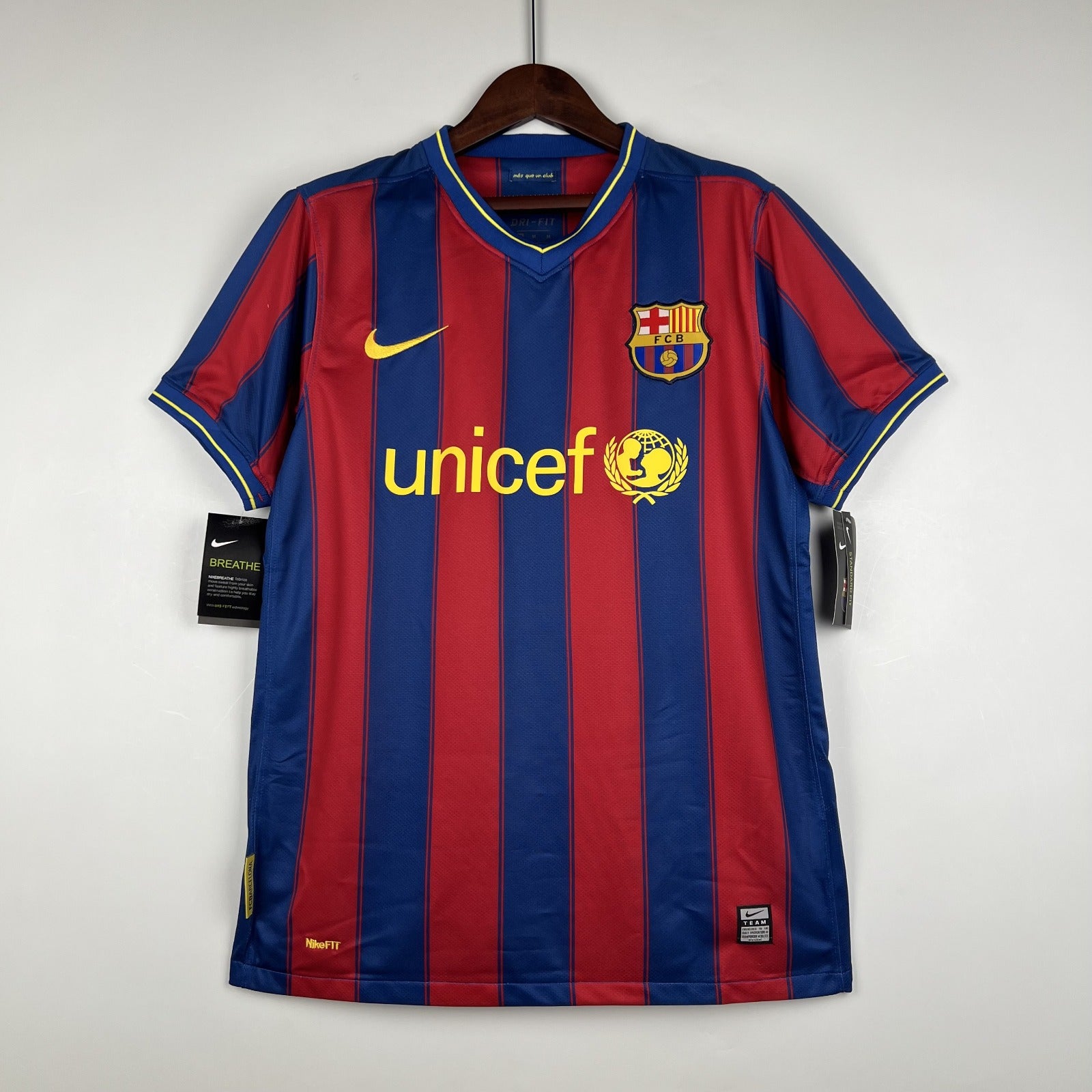 Camisa Retrô Barcelona Home -  2009