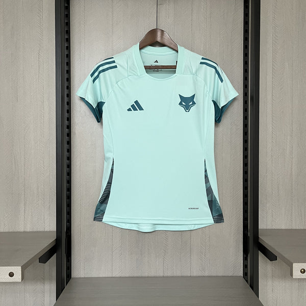 Camisa do Cruzeiro Treino Feminina 2024/25 - Azul Turquesa