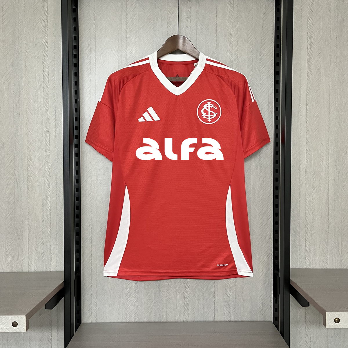 Camisa do Internacional Home  + Patrocinio ALFA - 2025/2026