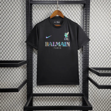 Camisa do Liverpool + Balmain 2024/2025