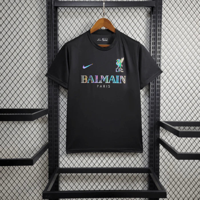 Camisa do Liverpool + Balmain 2024/2025
