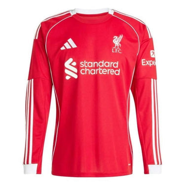 Camisa do Liverpool Manga Longa Home - 2025/2026
