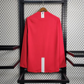 Camisa Manchester United Home Manga longa - 2007/2008