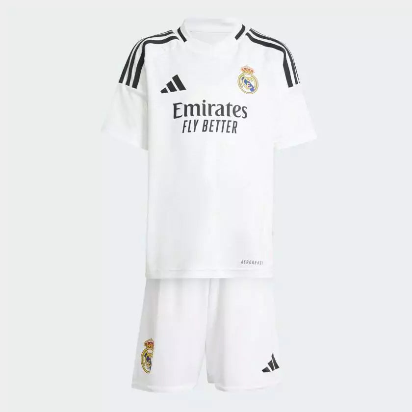 Kit Infantil do Real Madrid 2024/25 Home